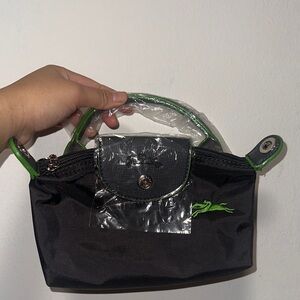 Black and Green Handbag